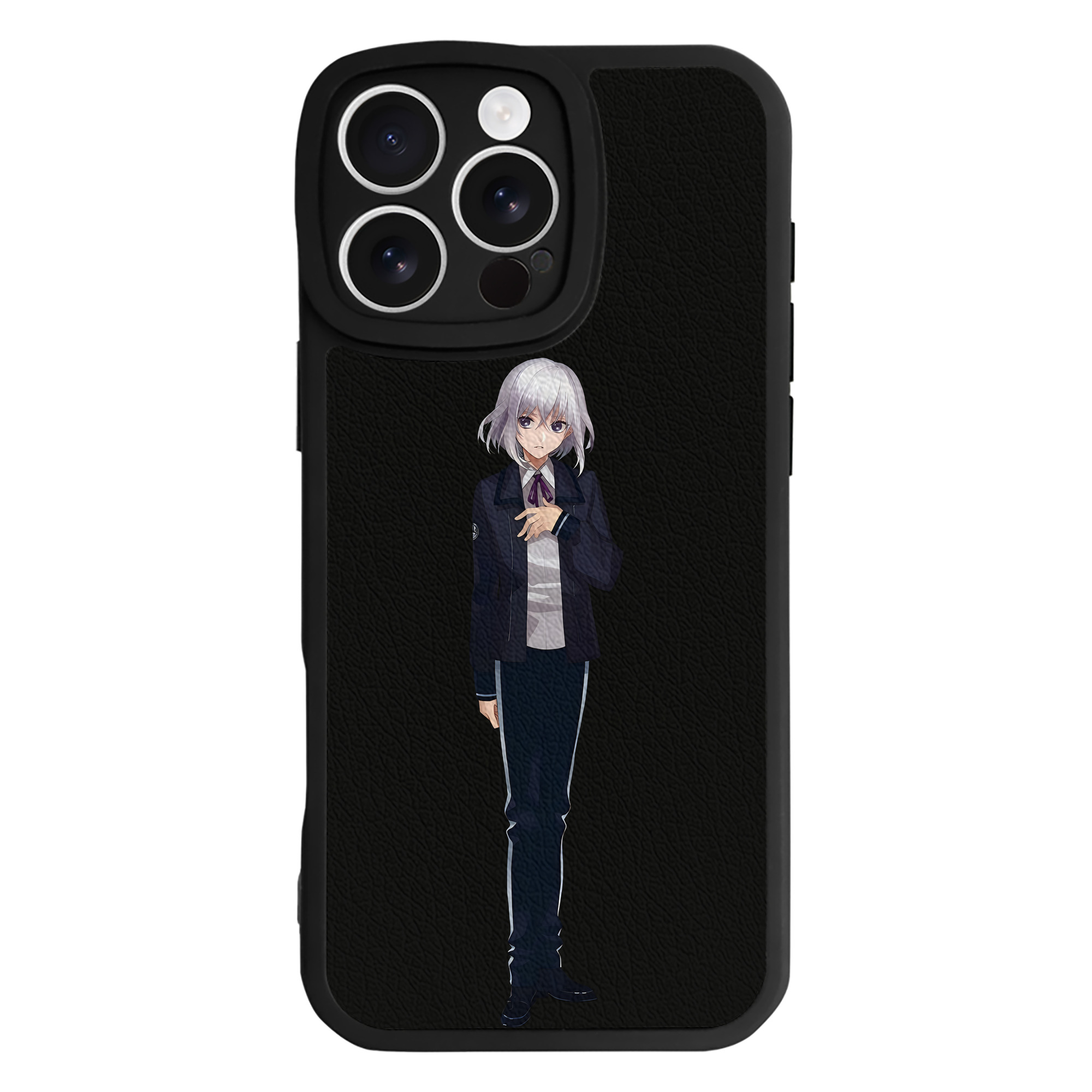（画像用） 刀剣乱舞 Touken Ranbu 【iPhone 16シリーズ対応】シリコンスマホケース（レザー調） 材質：シリコン